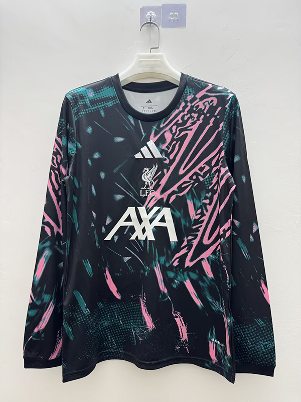 AAA Quality Liverpool 25/26 Black/Pink Training Jersey
